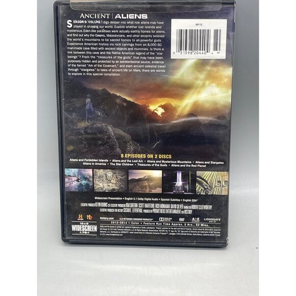 Ancient Aliens DVD Season 6 Volume 1 History Channel 2013-14 Widescreen READ - Picture 3 of 9
